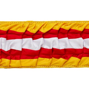 Red & White Silk